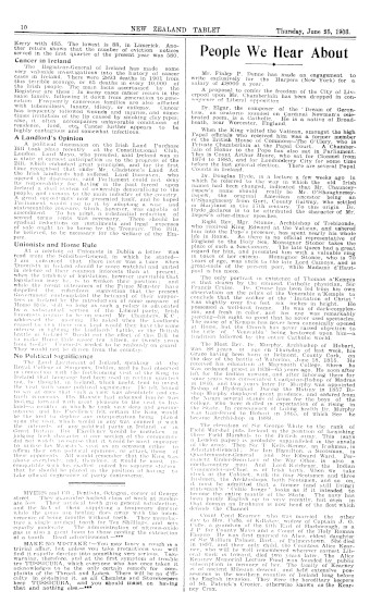 Issue page