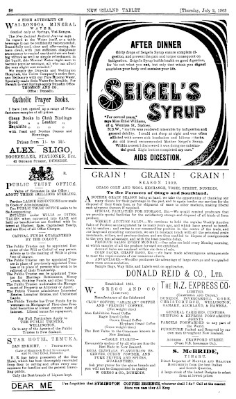 Issue page