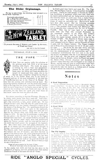 Issue page