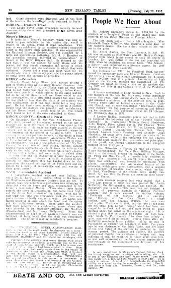 Issue page