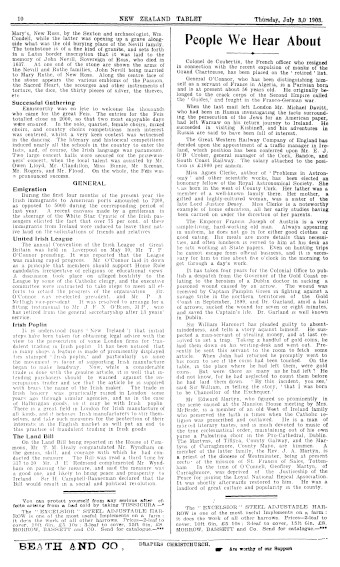 Issue page