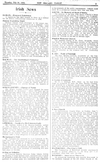 Issue page