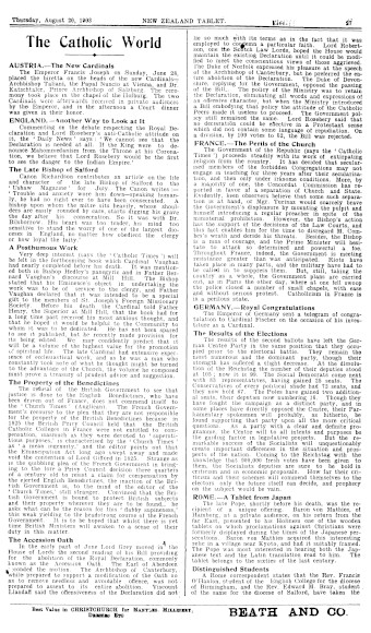 Issue page