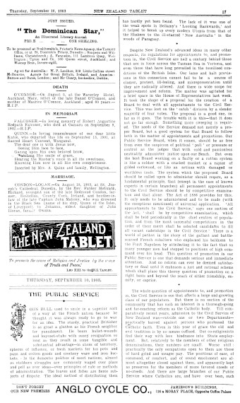 Issue page