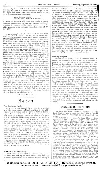 Issue page