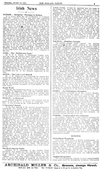 Issue page
