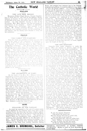 Issue page