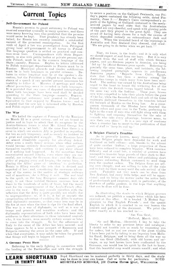 Issue page