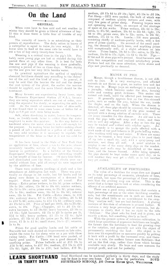 Issue page