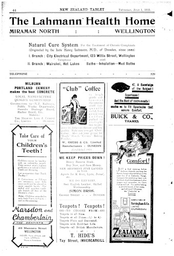Issue page