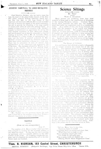 Issue page