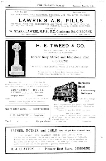 Issue page