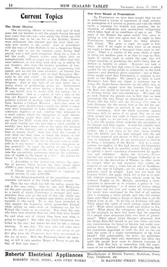 Issue page