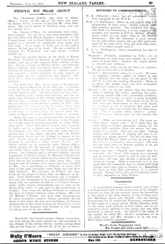 Issue page