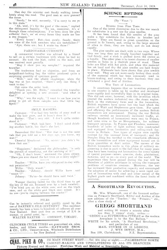 Issue page