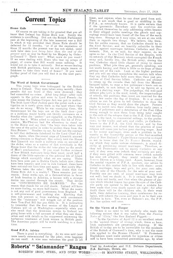 Issue page