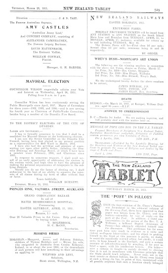 Issue page