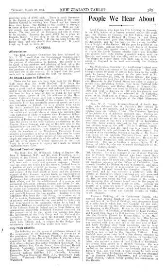 Issue page