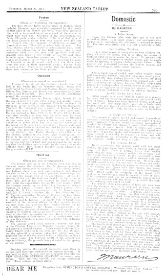 Issue page