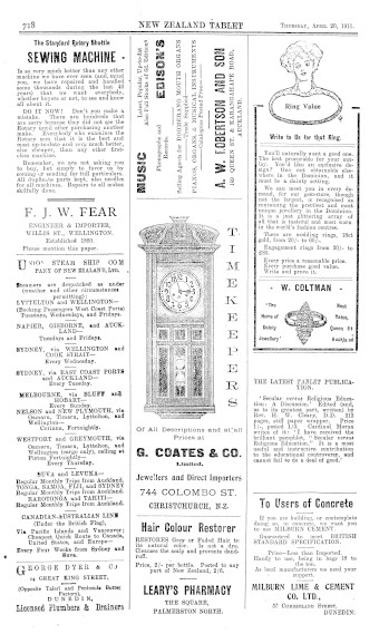 Issue page