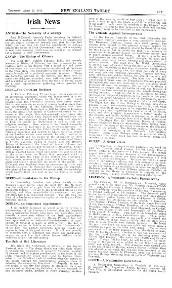 Issue page