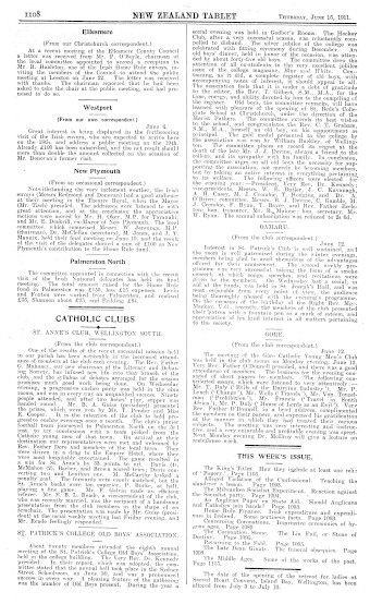 Issue page