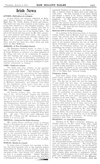 Issue page