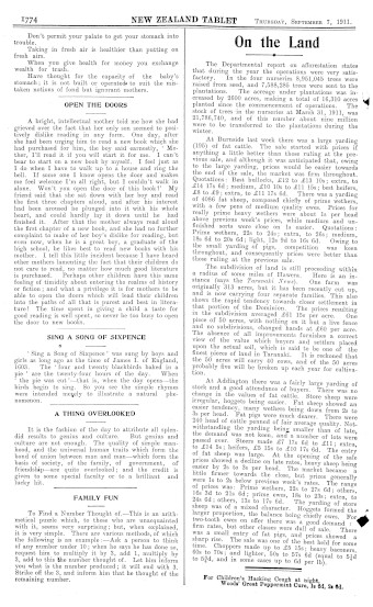Issue page