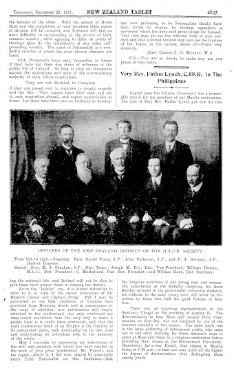 Issue page
