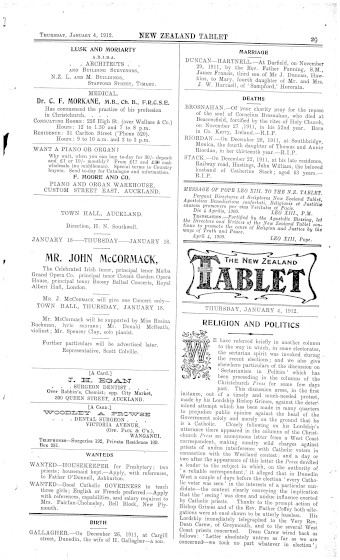 Issue page
