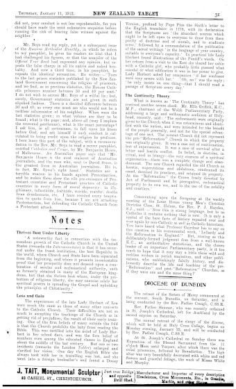 Issue page