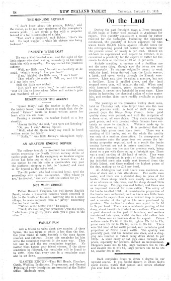 Issue page