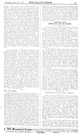Issue page