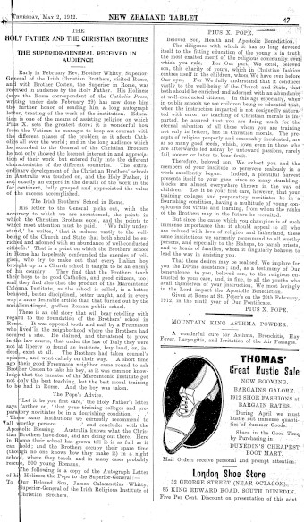 Issue page