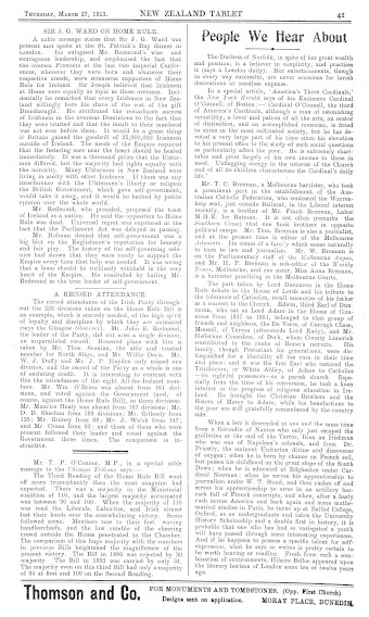 Issue page