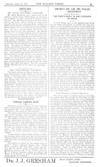 Issue page