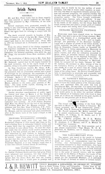 Issue page