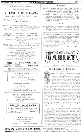 Issue page