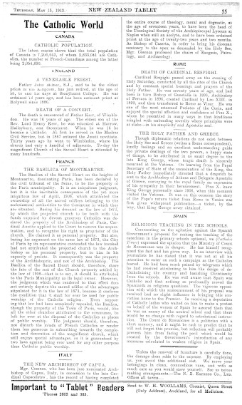 Issue page