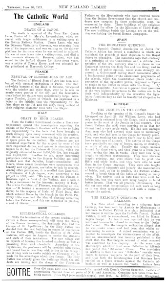 Issue page