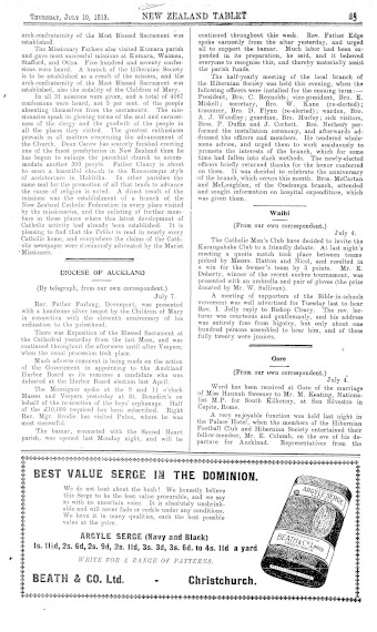 Issue page