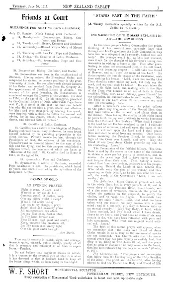 Issue page