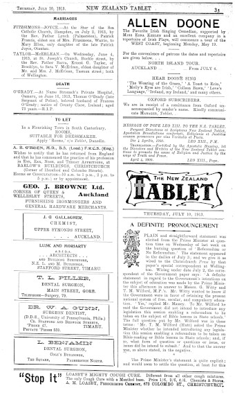 Issue page