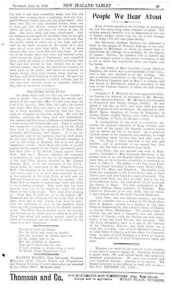 Issue page