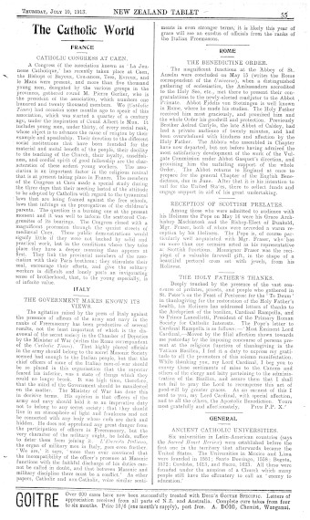 Issue page