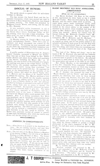 Issue page