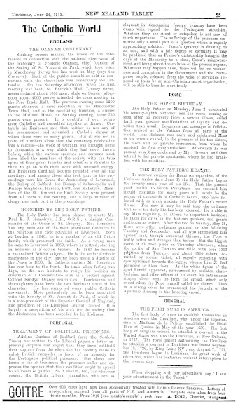Issue page