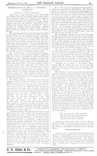 Issue page