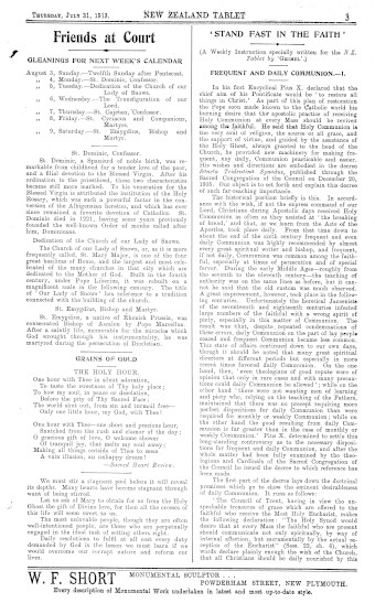 Issue page