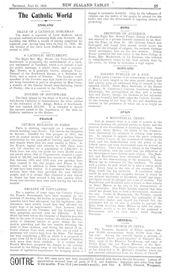 Issue page
